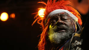 Funk Music Legend George Clinton Wallpaper