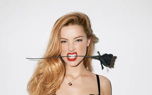 Funky Amber Heard Wallpaper