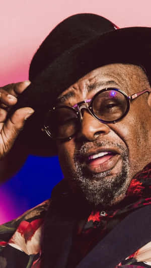 Funky Artist George Clinton Wallpaper