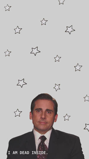 Funny Aesthetic Michael Scott Wallpaper