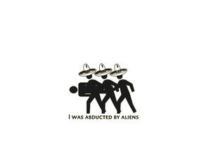 Funny Computer Alien Abduction Wallpaper