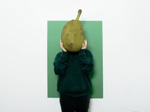 Funny Jackfruit Man Wallpaper