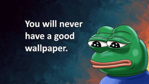 Funny Pepe Wallpaper Aesthetic Wallpaper