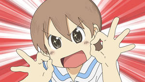 Funny Yuuko From Nichijou Wallpaper