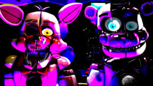 Funtime Foxy - Performing In Ultimate Showmanship Wallpaper