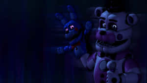 Funtime Freddy - A Vibrant And Exciting Character From Five Nights At Freddy's Wallpaper