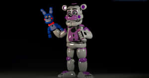 Funtime Freddy At Center Stage Wallpaper