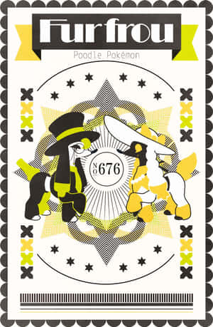 Furfrou Pokemon Card Art Wallpaper