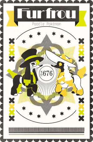 Furfrou Pokemon Card Art Wallpaper