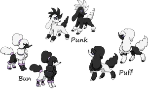 Furfrou Styles Illustration Wallpaper