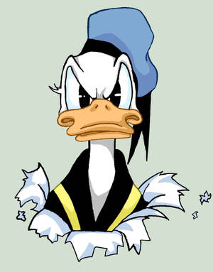 Furious Sailor Donald Duck Wallpaper