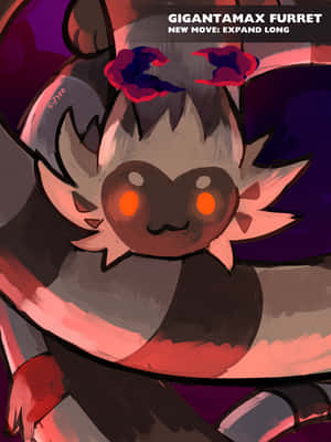 Furret Wandering In The Wild Wallpaper