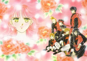 Fushigi Yuugi Groupwith Miaka Wallpaper