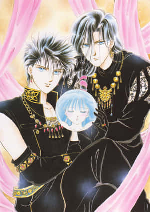 Fushigi Yuugi Hotohoriand Companions Wallpaper