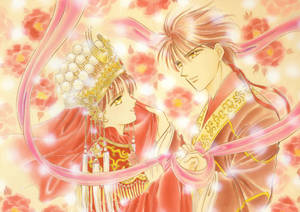 Fushigi Yuugi Miyaka & Tamahome Marriage Wallpaper