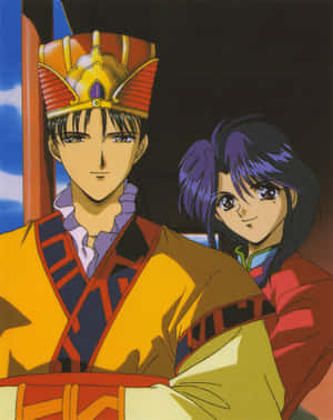 Fushigi Yuugi Nurikoand Hotohori Wallpaper