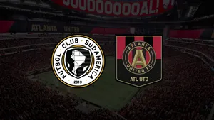 Futbol Club Sudamerica Partnership With Atlanta United Fc Poster Wallpaper