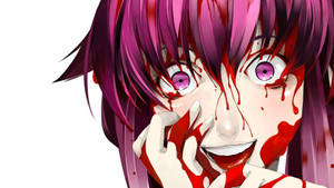 Future Diary Bloody Yuno Gasai Wallpaper