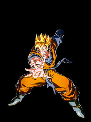 Future Gohan Super Saiyan Power Up Wallpaper