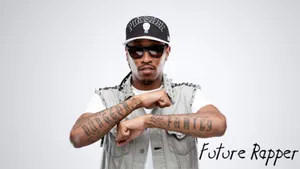 Future Rapper Arm Tattoos Wallpaper