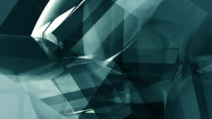 Futuristic Abstract Geometric Shapes Wallpaper