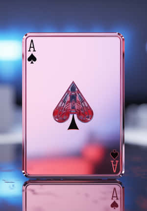 Futuristic Aceof Spades Card Wallpaper