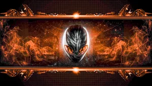 Futuristic Alienware Gaming Experience Wallpaper