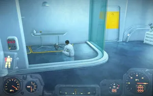 Futuristic And Mysterious Fallout 4 Institute Interior Wallpaper