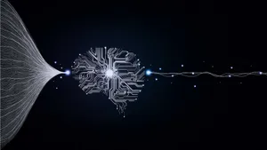 Futuristic Artificial Intelligence Concept Wallpaper