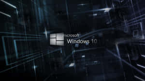 Futuristic Black Windows Wallpaper