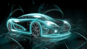 Futuristic Car Concept Art Wallpaper