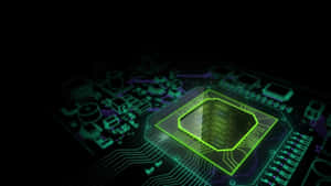 Futuristic_ Chipset_ Illustration Wallpaper