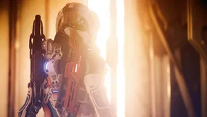 Futuristic City In The World Of Sci-fi Gaming Wallpaper