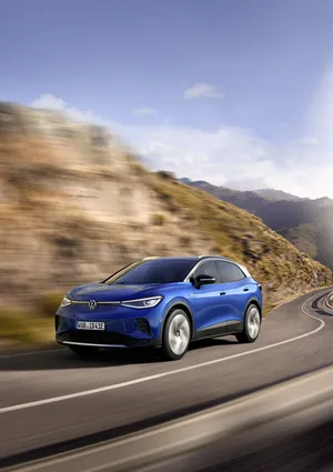 Futuristic Drive - Volkswagen Id 4 Wallpaper