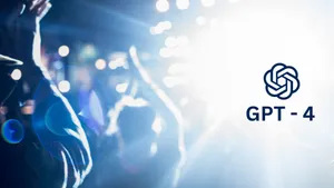 Futuristic Gpt-4 Artificial Intelligence Concept Wallpaper