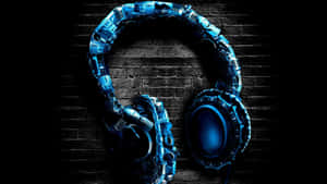 Futuristic Headphones Artwork Wallpaper