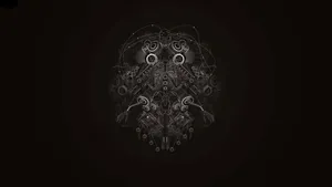 Futuristic Minimalist Technology Background Wallpaper