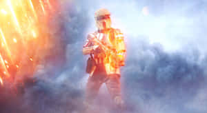 Futuristic Sci-fi Blaster Rifle Collection Wallpaper