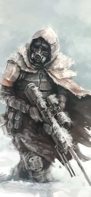 Futuristic_ Sniper_in_ Winter_ Camouflage.jpg Wallpaper