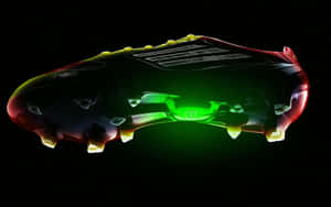 Futuristic Soccer Cleat Design Wallpaper