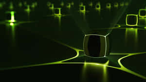 Futuristic Three-dimensional Technology Interface Wallpaper