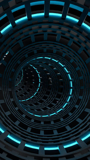 Futuristic Tunnel Iphone 8 Live Wallpaper