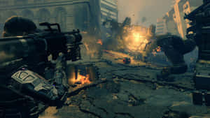 Futuristic_ Urban_ Warfare.jpg Wallpaper