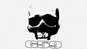 G59 Skull Logo Design Wallpaper