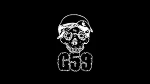G59 Skull Logo Design Wallpaper