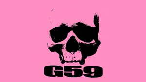 G59 Skull Logo Design Wallpaper