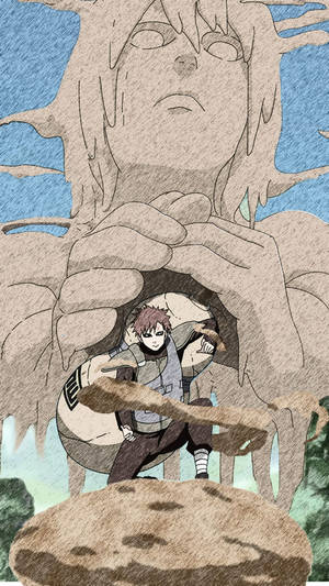 Gaara Iphone Sand Wallpaper