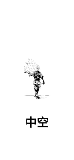 Gabinaru Of Jigokoraku Minimal Anime Wallpaper