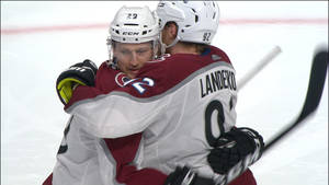 Gabriel Landeskog Showing Support Wallpaper