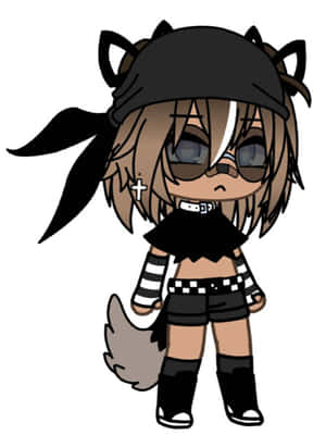 Gacha_ Baddie_ Character_ Design Wallpaper